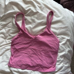 pink lululemon align tank, size 6, very gently worn